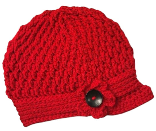 Newsboy Hat in Red