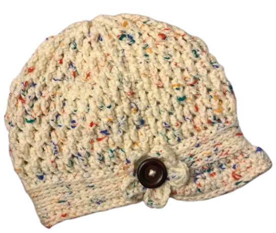 Newsboy in Rainbow Tweed