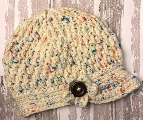 Newsboy in Rainbow Tweed