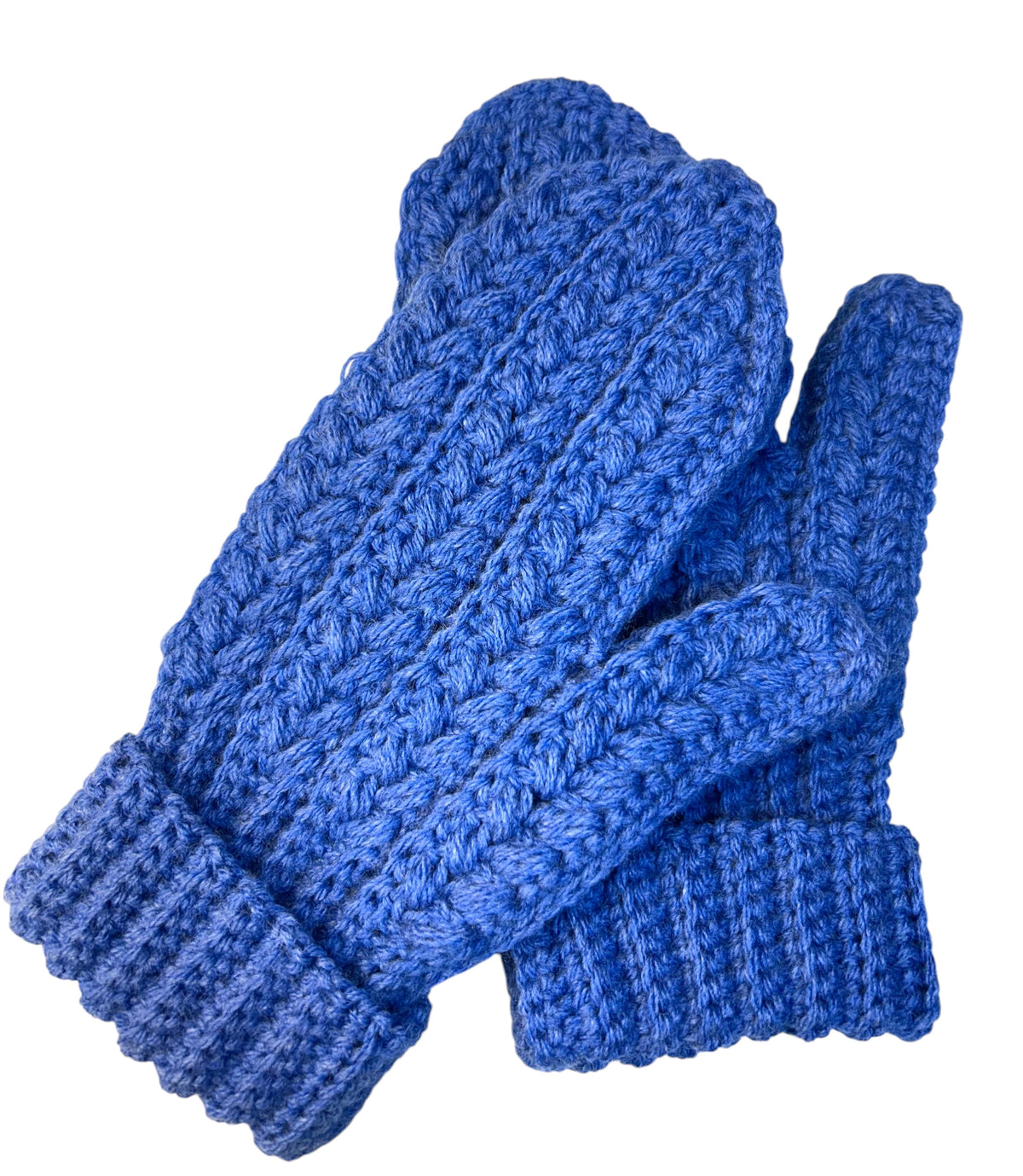 Snowy Wheat Mittens