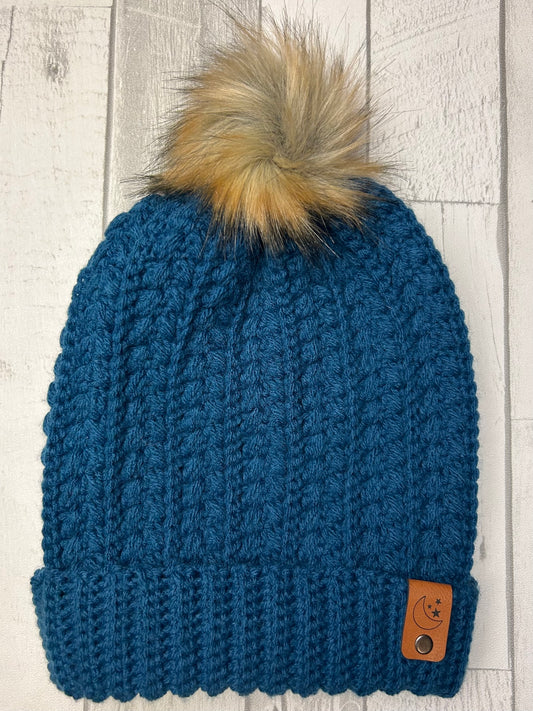 Snowy Wheat Beanie - Cascade