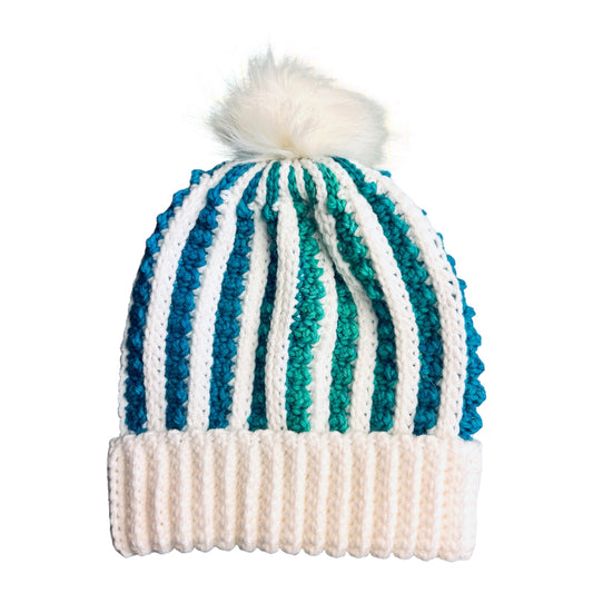 Lincoln Beanie - Cool Stripes